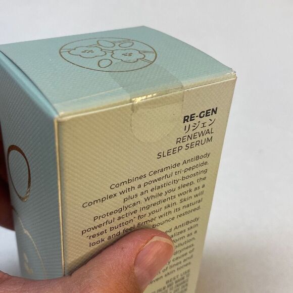 UBUNA Re-Gen Renewal Sleep Serum Antibody Technology Tripetide 1oz Open Box - Picture 3 of 7